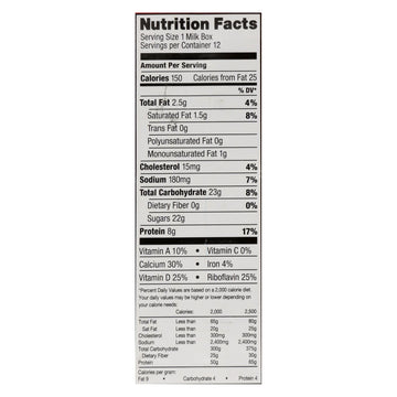 Horizon Lowfat Chocolate Milk - 1 Each - 12/8 Fz - Maras Green