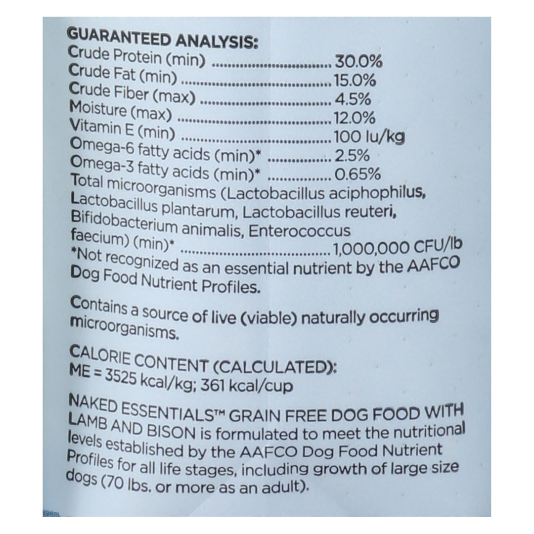 I And Love And You - Dog Kibble Lamb And Bison - Case Of 4 - 4 Lb - Maras Green