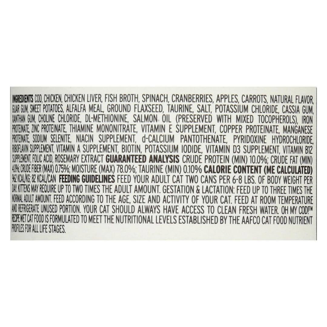 I And Love And You Oh My Cod - Recipe - Case Of 24 - 3 Oz. - Maras Green