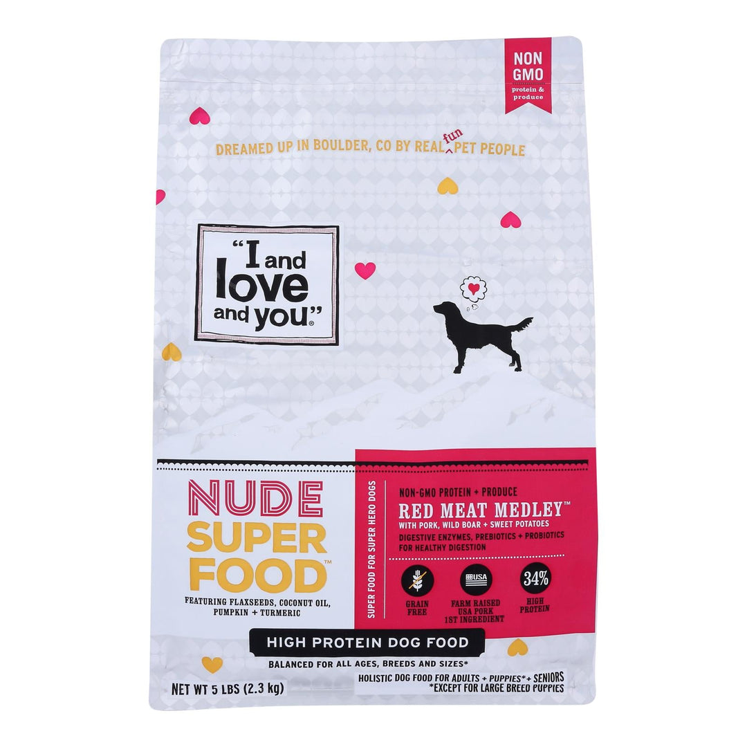 I And Love And You Red Meat Medley - Grain Free - Case Of 3 - 5 Lb. - Maras Green