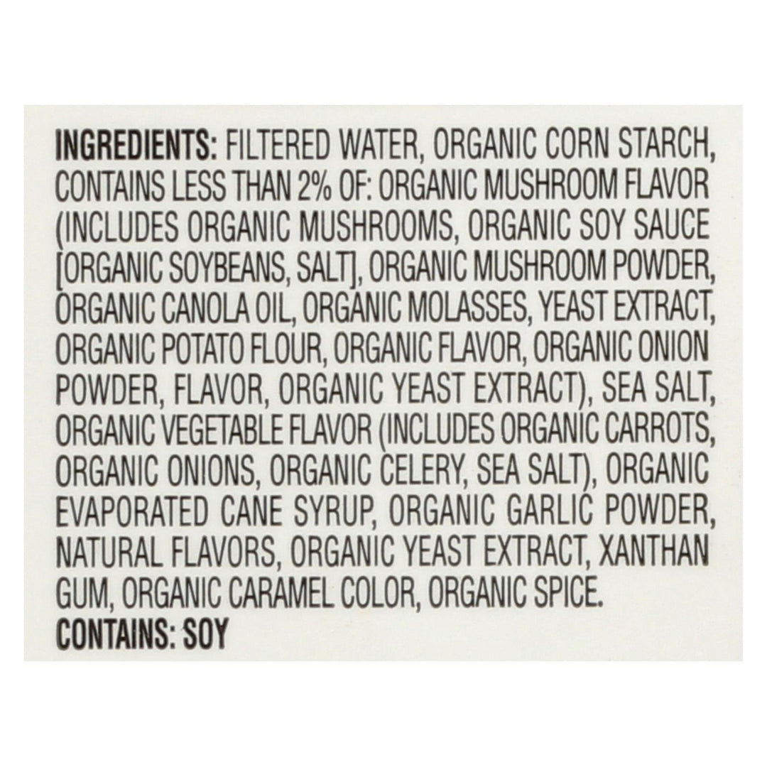 Imagine Foods Gravy - Organic - Vegetable Wild Mushroom - Case Of 12 - 13.5 Fl Oz - Maras Green