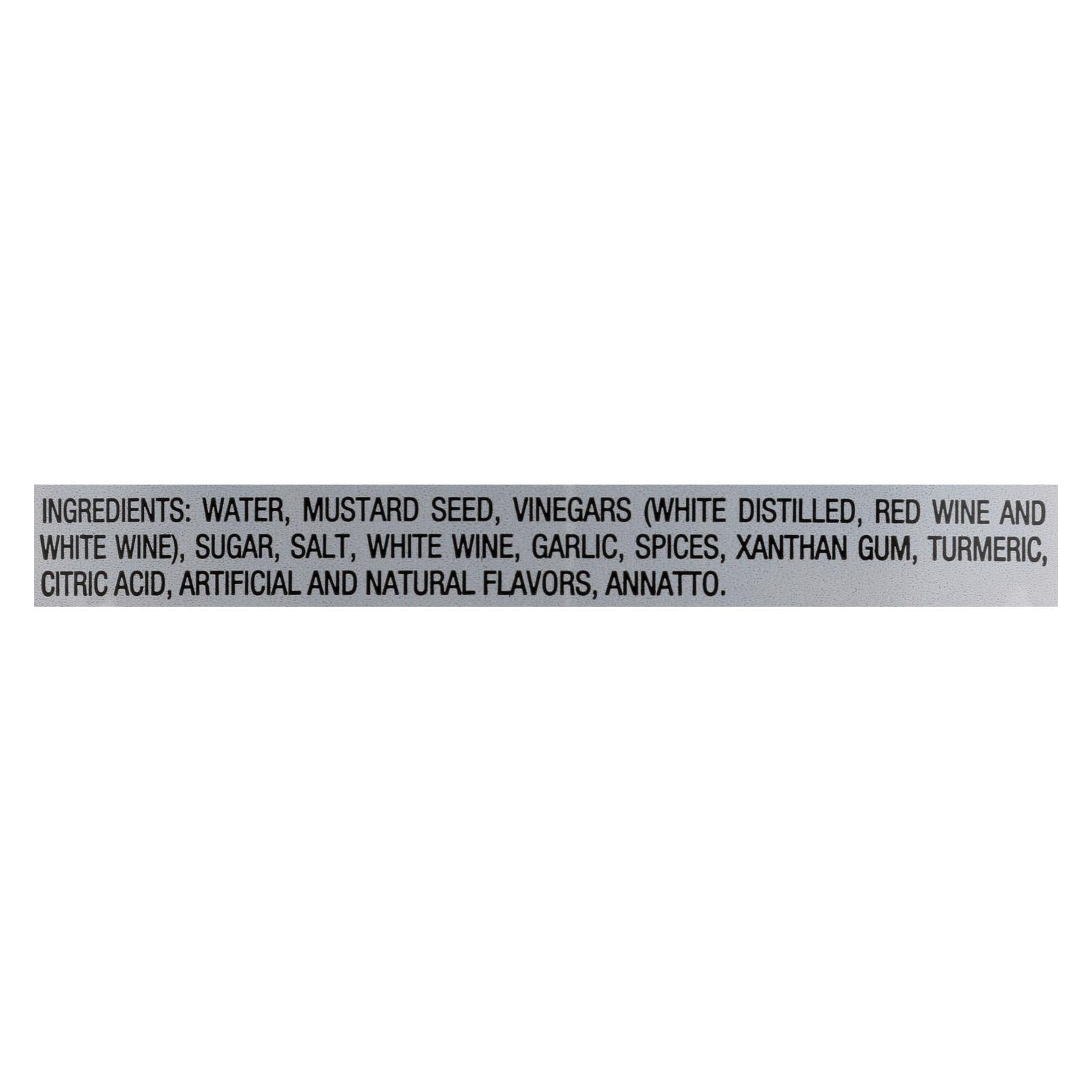 Inglehoffer - Mustard - Original Stone Ground - Case Of 6 - 10 Oz. - Maras Green