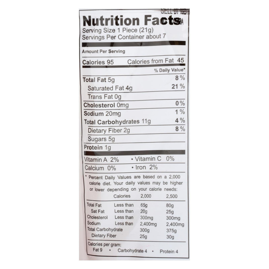 Jennies Coconut Bites - Organic - Cacao Chocolate - Case Of 6 - 5.25 Oz - Maras Green