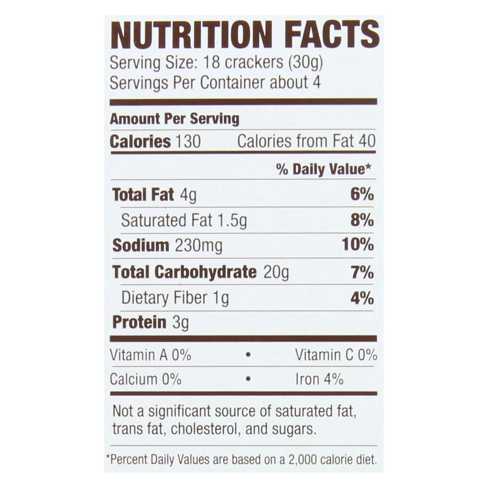 Jovial - Sourdough Einkorn Crackers - Rosemary - Case Of 10 - 4.5 Oz. - Maras Green