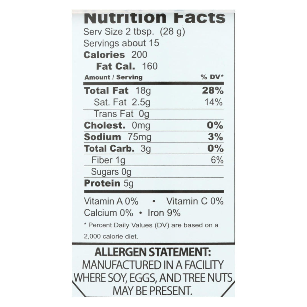 Joyva - Roasted Sesame Tahini - 15 Oz - Case Of 12 - Maras Green