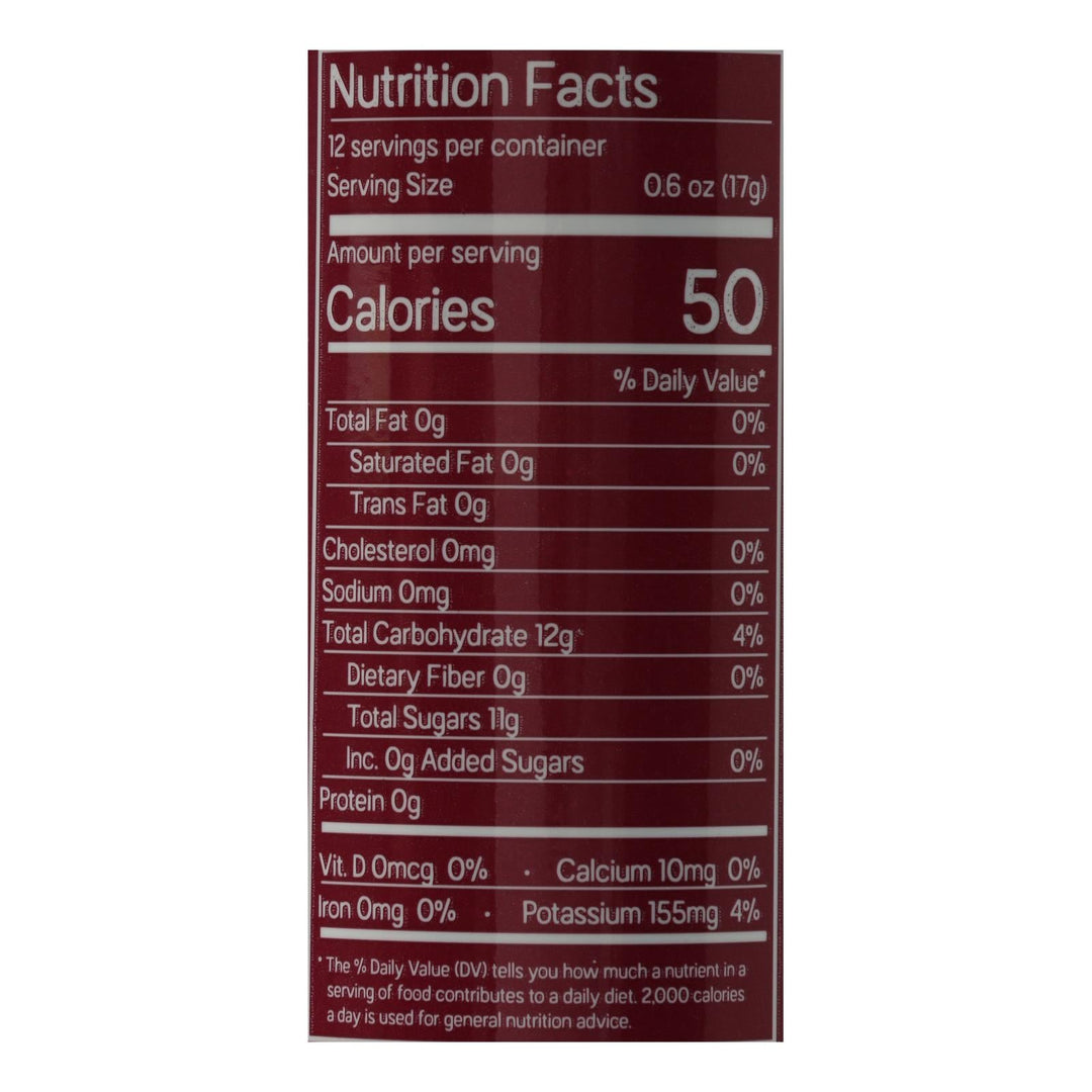 Just Date Syrup - Syrup Pomegranate - Case Of 6 - 8.8 Oz - Maras Green