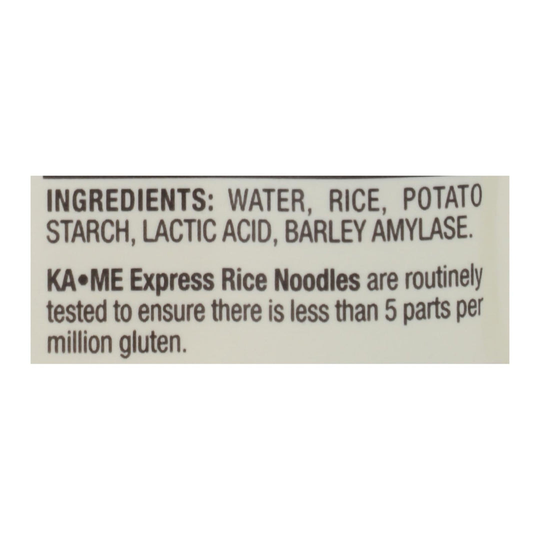 Ka - me Pad Thai Express Rice Noodles - Case Of 6 - 10.6 Oz - Maras Green