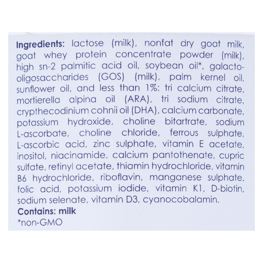 Kabrita Toddler Formula - Goat Milk - Powder - 14 Oz - Case Of 12 - Maras Green