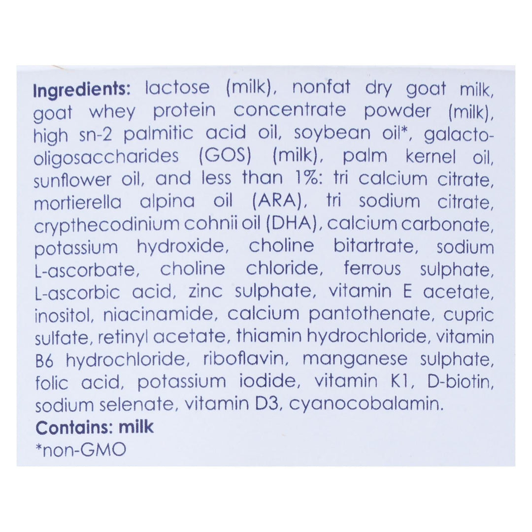 Kabrita Toddler Formula - Goat Milk - Powder - 14 Oz - Case Of 12 - Maras Green