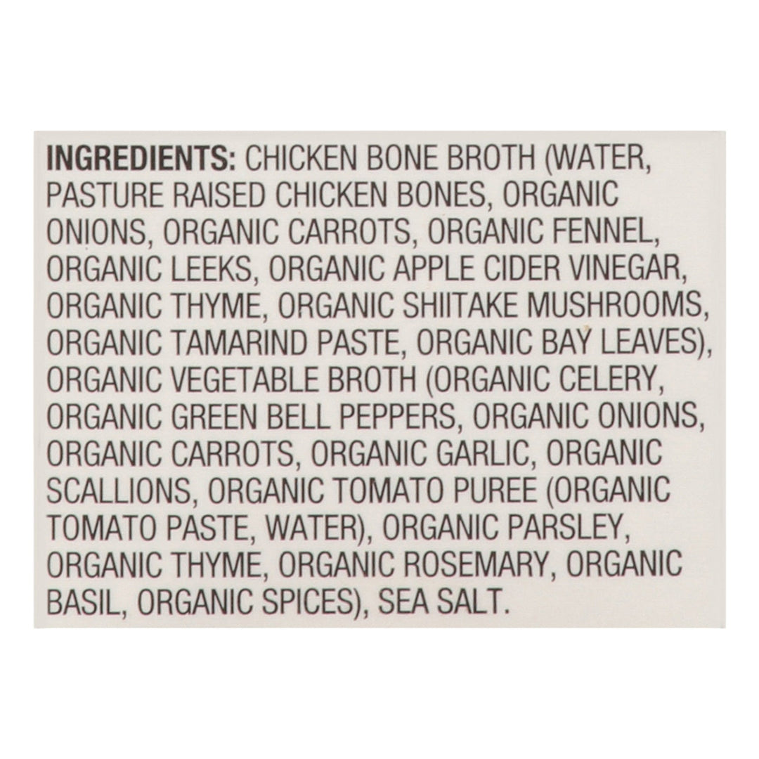 Kettle And Fire - Bone Broth Chicken Regntv - Case Of 6 - 16.9 Oz - Maras Green