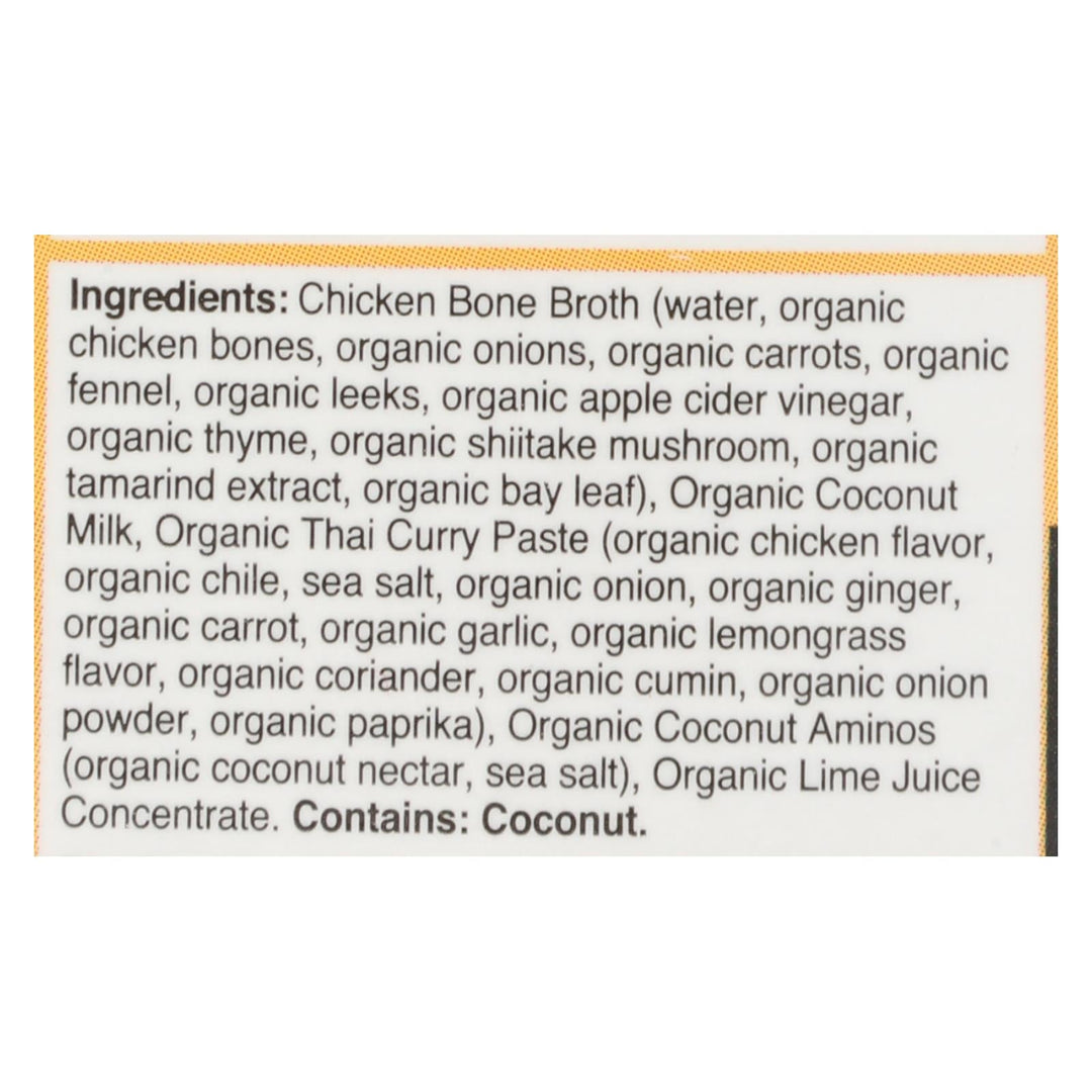 Kettle And Fire - Bone Broth Cnutcury/lime - Case Of 6 - 16.9 Oz - Maras Green