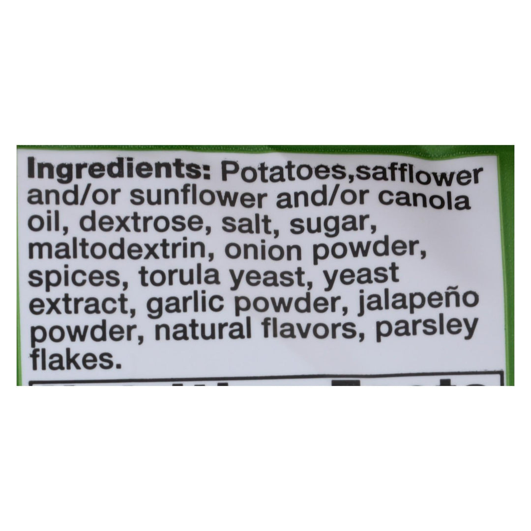 Kettle Brand Potato Chips - Jalapeno - Hot - 1.5 Oz - Case Of 24 - Maras Green