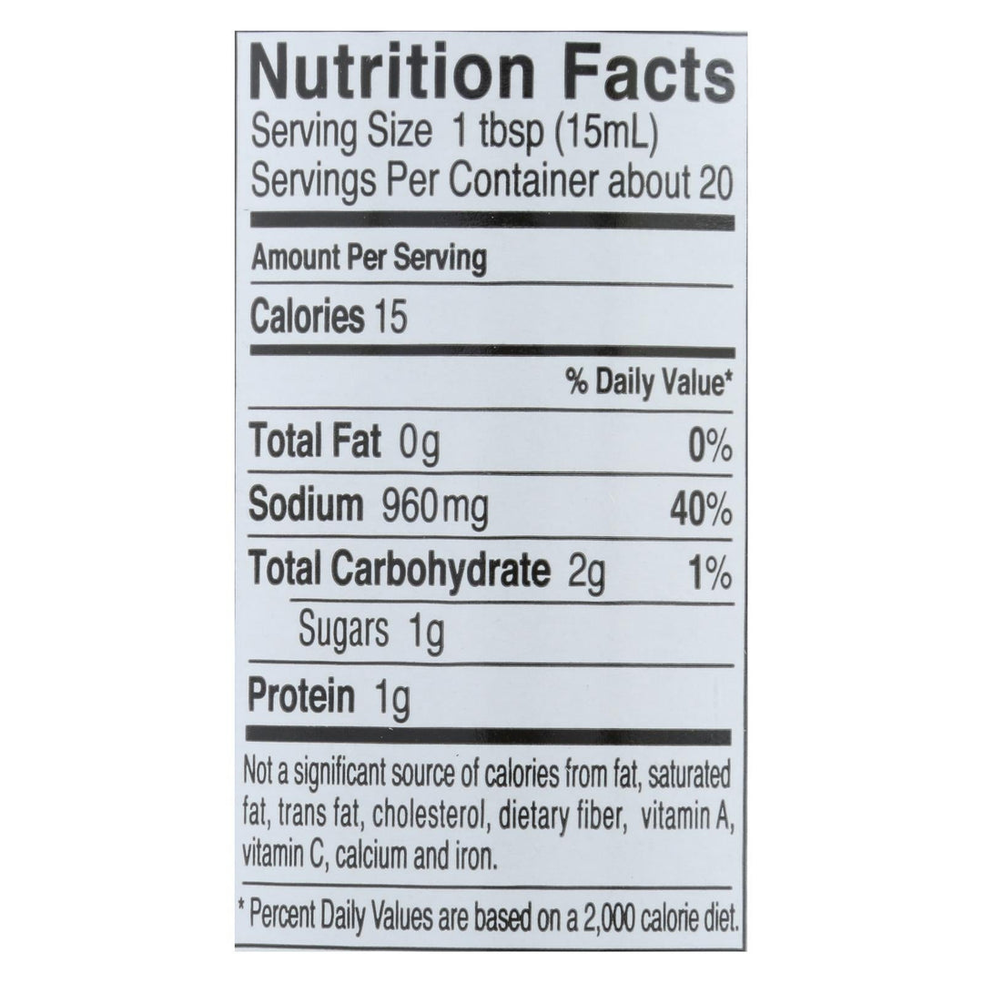 Kikkoman Soy Sauce - Gluten Free - Case Of 6 - 10 Fl Oz. - Maras Green