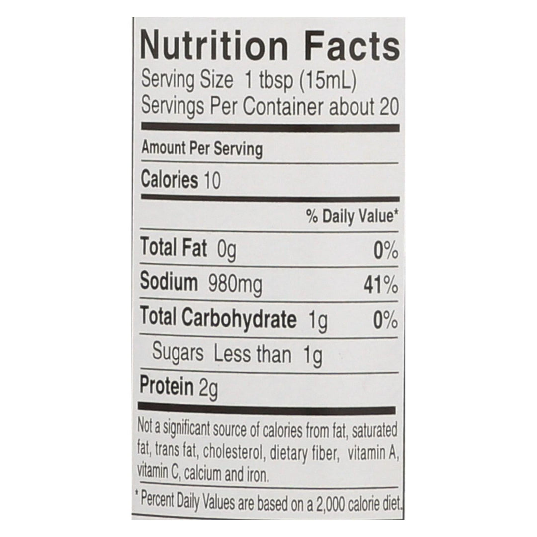 Kikkoman Tamari Soy Sauce - Naturally Brewed - Case Of 6 - 10 Fl Oz - Maras Green