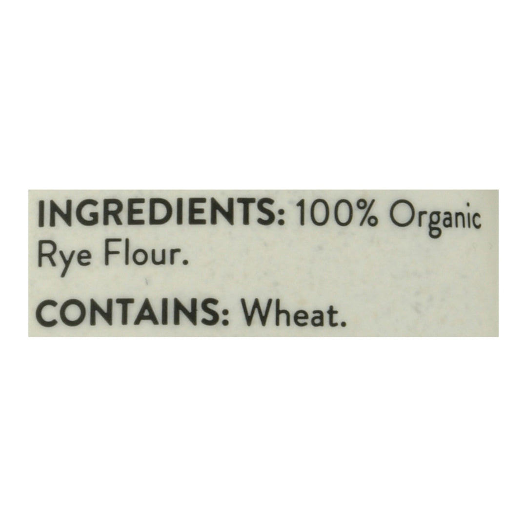 King Arthur Baking Company - Flour Organic Rye - Case Of 4 - 48 Oz - Maras Green