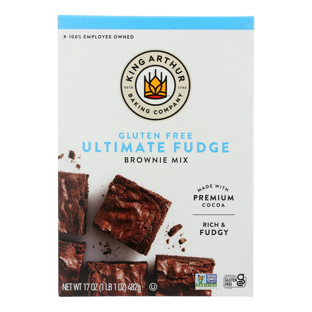 King Arthur Brownie Mix - Case of 6 - 17 oz. - Maras Green