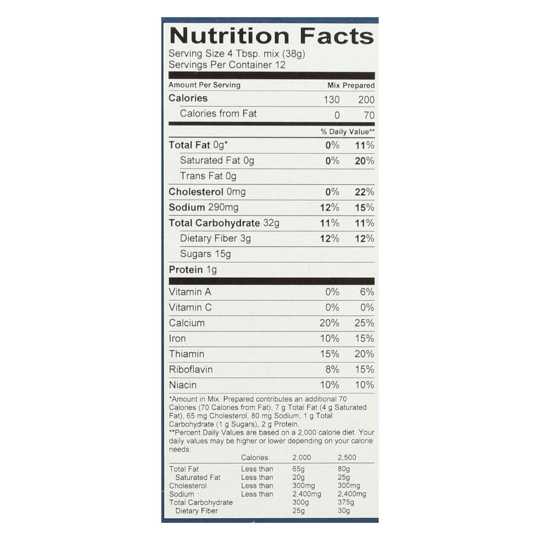 King Arthur Muffin Mix - Case Of 6 - 16 Oz. - Maras Green