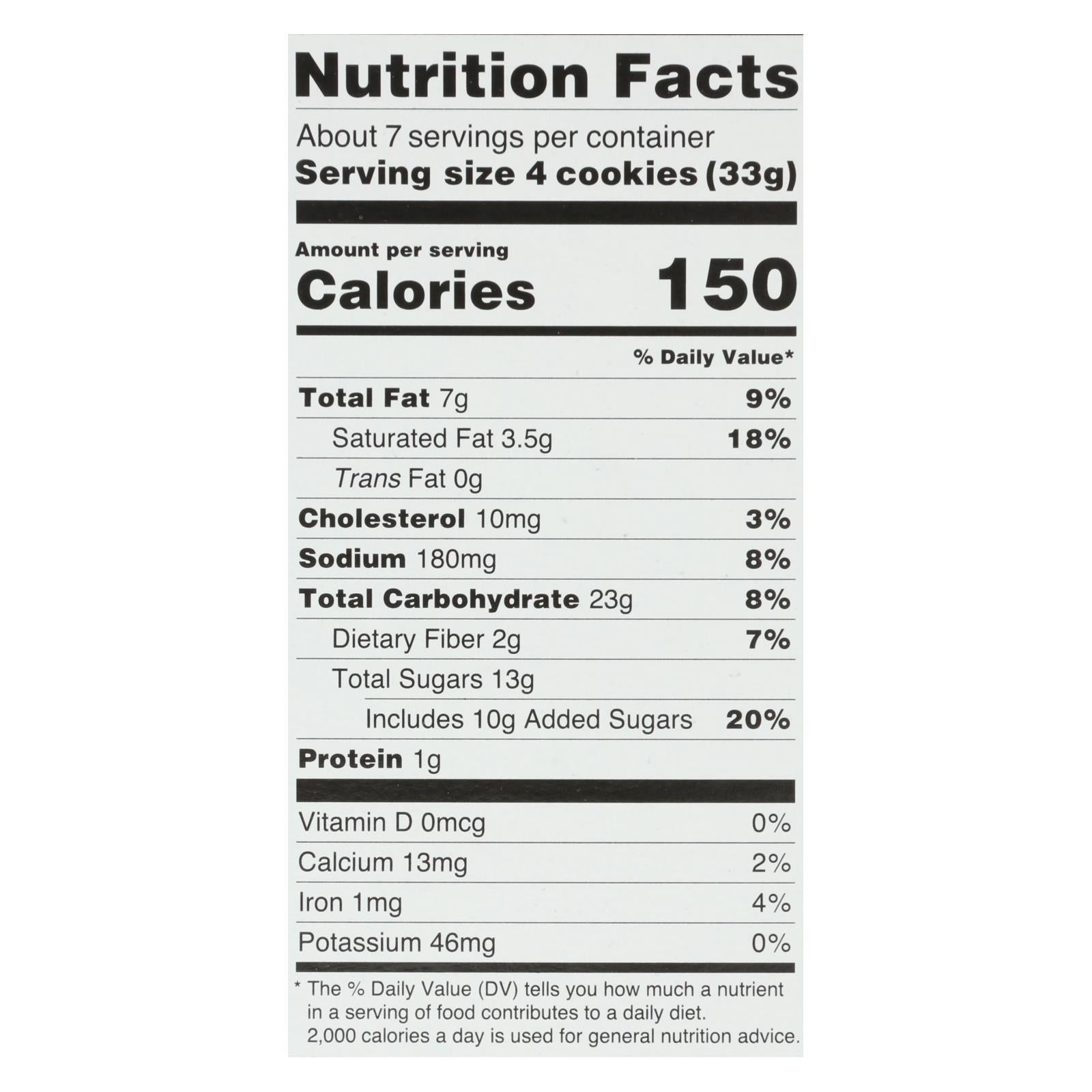 Kinnikinnick Cookies - Chocolate Chip - Case Of 6 - 8 Oz. - Maras Green