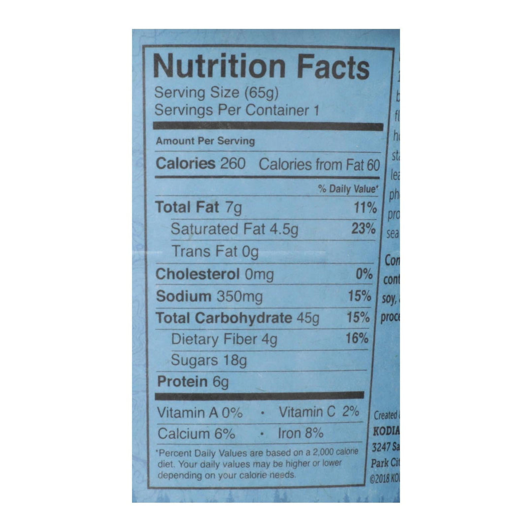 Kodiak Cakes Muffin Unleashed - Case Of 12 - 2.29 Oz - Maras Green