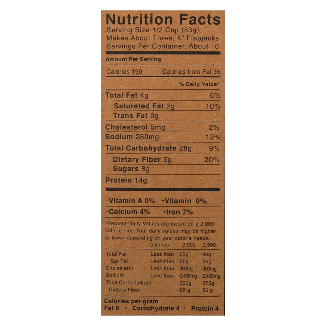 Kodiak Cakes Power Cakes Dark Chocolate Flapjack And Waffle Mix - Case Of 6 - 18 Oz - Maras Green