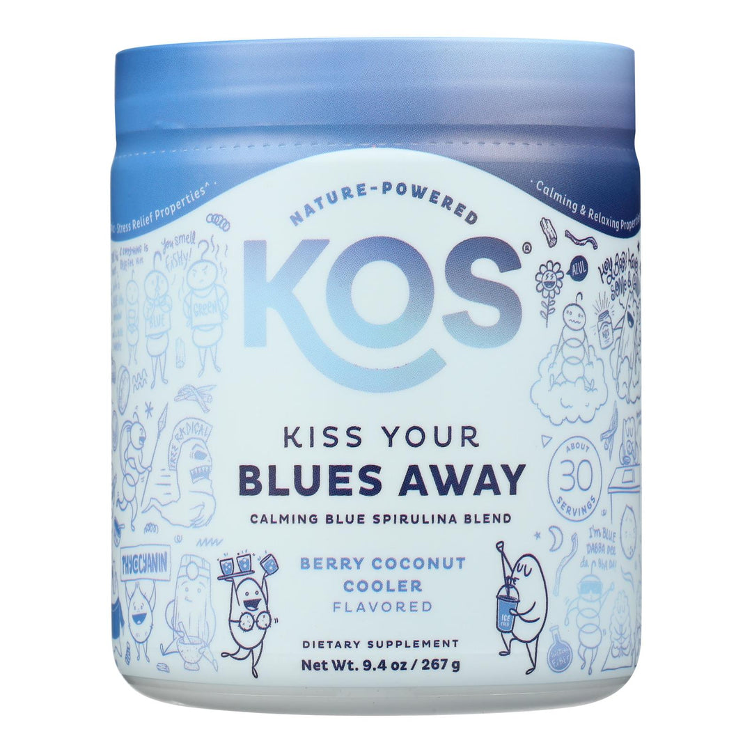 Kos - Blue Spiru Blend Calm - 1 Each - 8.78 Oz - Maras Green