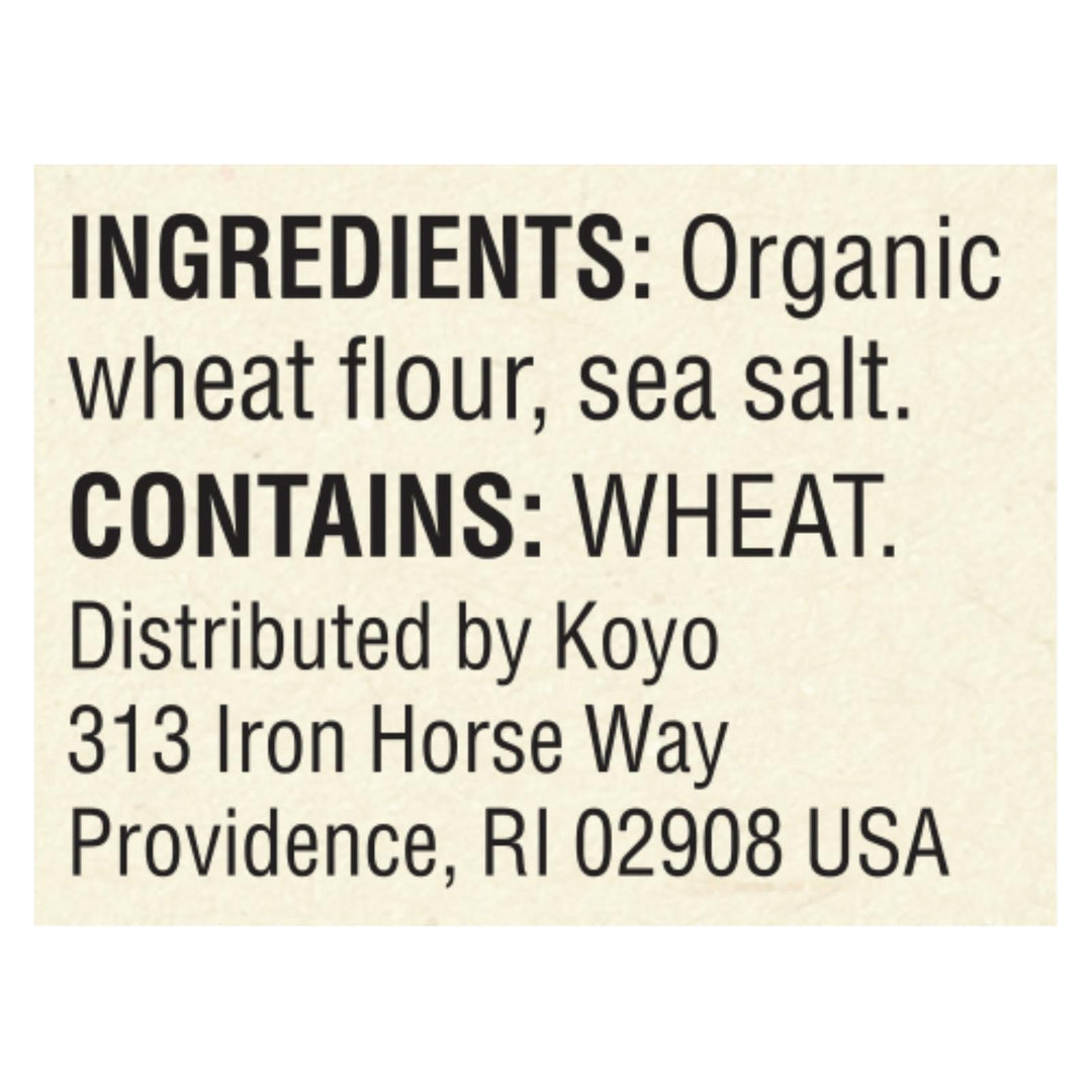 Koyo Organic Udon Noodles - Case Of 12 - 8 Oz - Maras Green