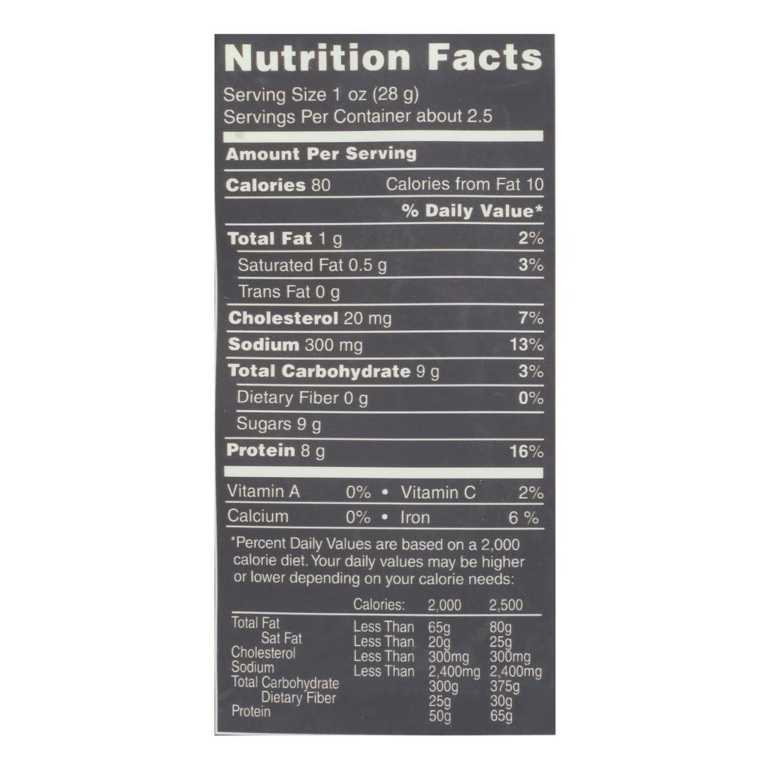 Krave Beef Jerky - Sea Salt Original - Case Of 8 - 2.7 Oz - Maras Green