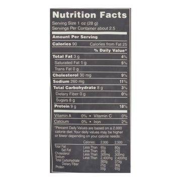 Krave Pork Jerky - Black Cherry Barbeque - Case Of 8 - 2.7 Oz. - Maras Green