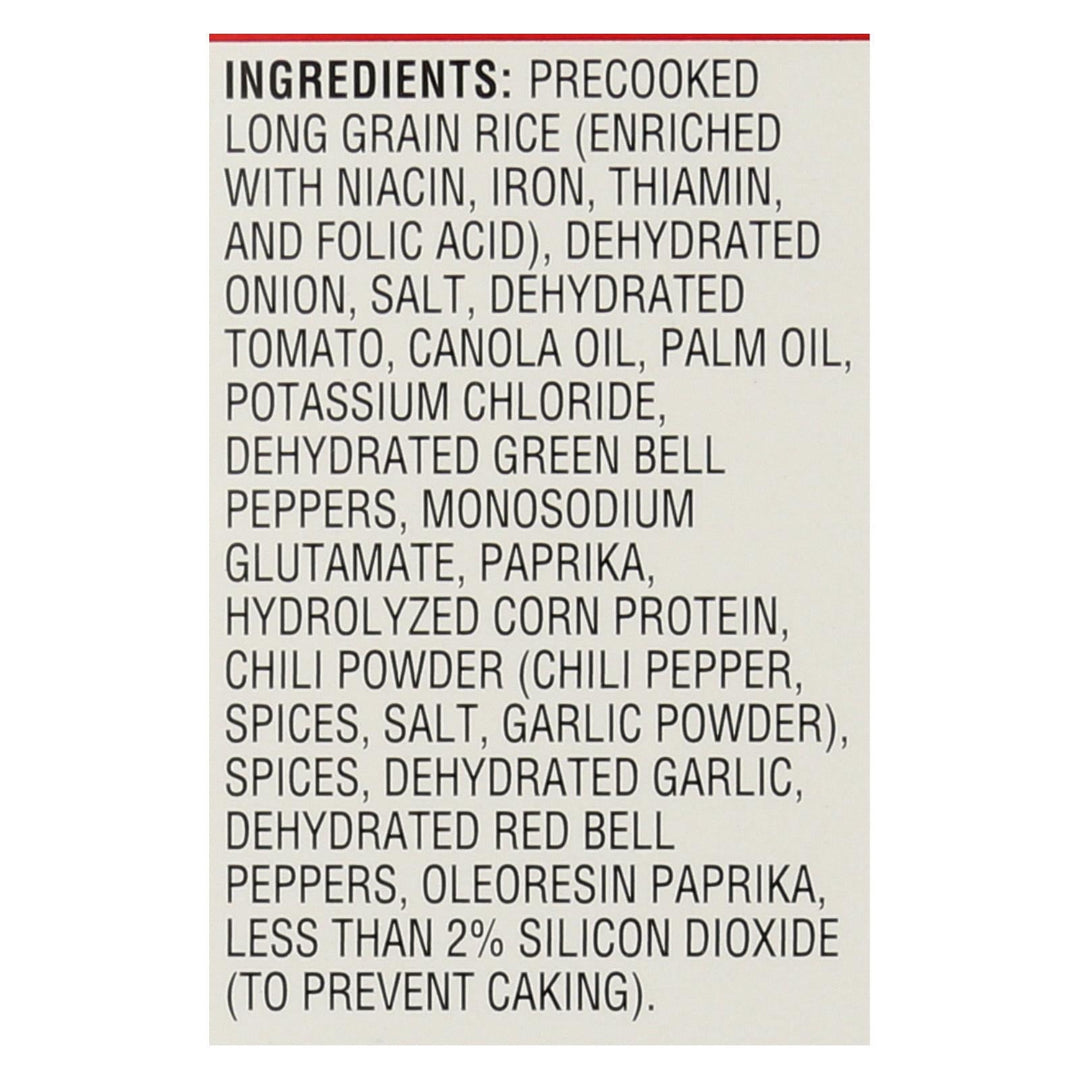 La Preferida Rice - Spanish - Case Of 9 - 5.25 Oz. - Maras Green