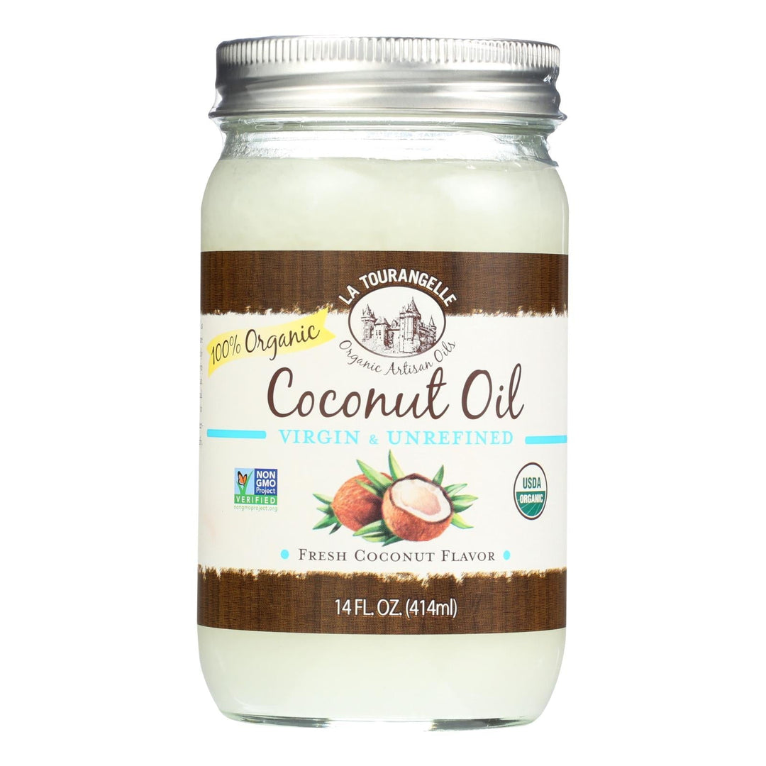 La Tourangelle Coconut Oil - Case Of 6 - 14 Fl Oz. - Maras Green