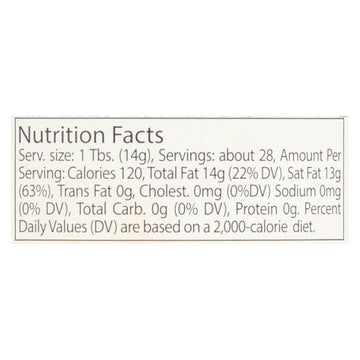 La Tourangelle Coconut Oil - Case Of 6 - 14 Fl Oz. - Maras Green