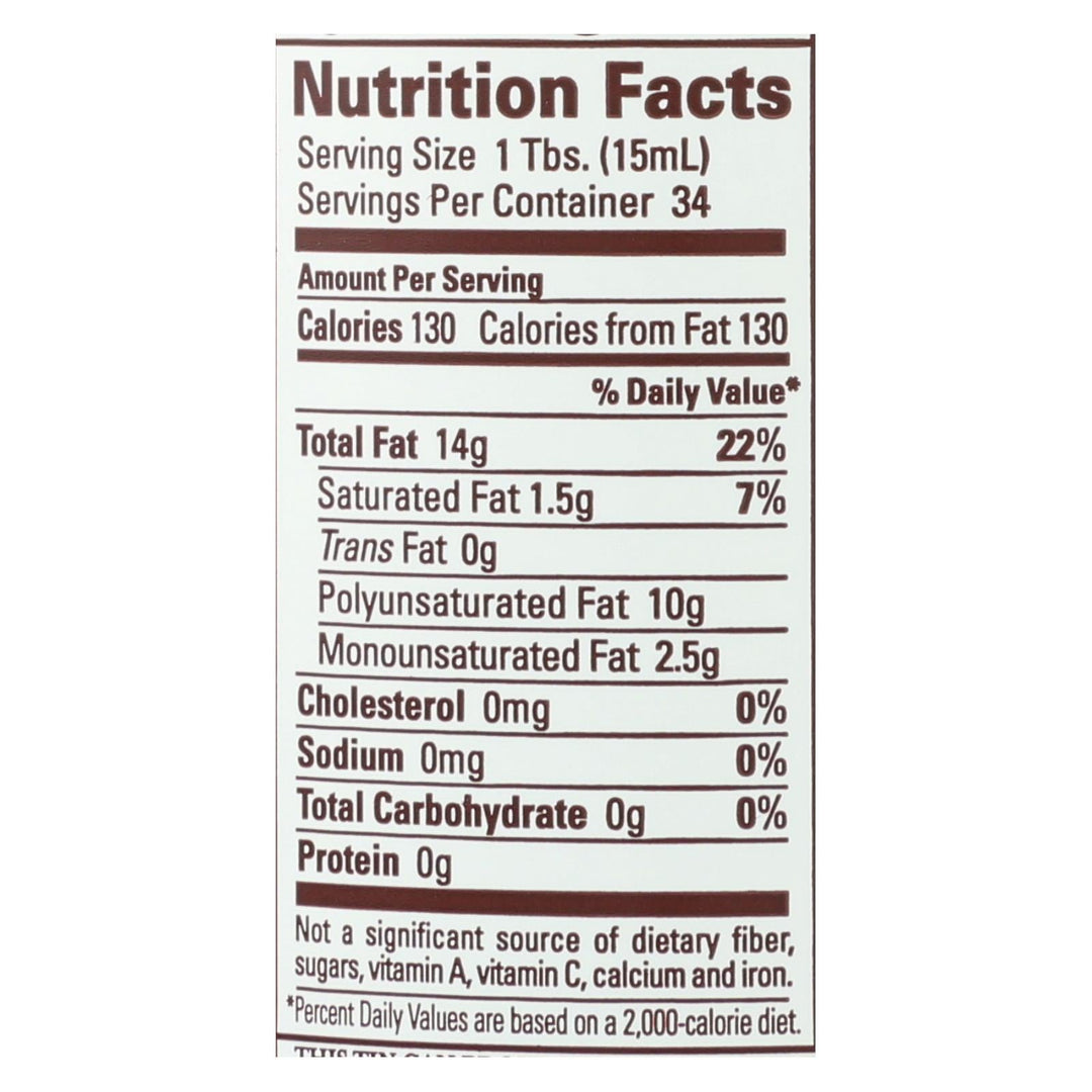 La Tourangelle Roasted Walnut Oil - Case Of 6 - 500 Ml - Maras Green