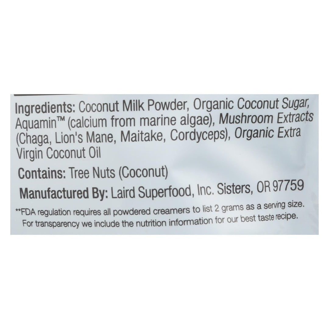 Laird Superfood - Crmr Original Sprfd Mshrms - Case Of 6 - 8 Oz - Maras Green