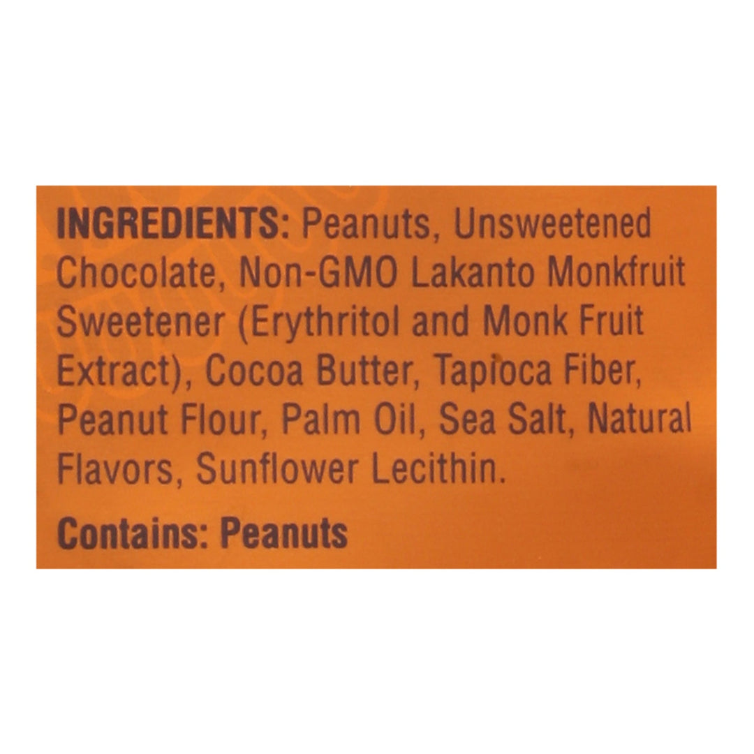 Lakanto - Peanut Butter Cups Dark Chocolate - Case Of 8 - 3.17 Oz - Maras Green