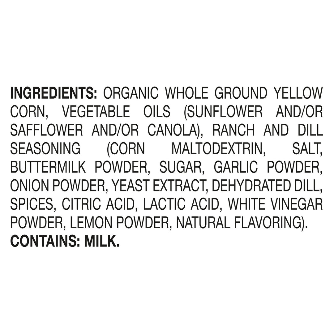 Late July Snacks - Tort Chips Grdn Ranch - Case Of 12 - 7.8 Oz - Maras Green