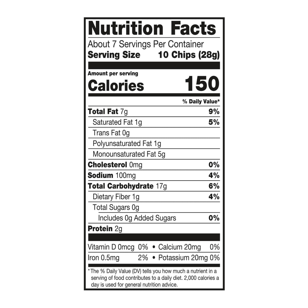 Late July Snacks - Tortilla Chips Dipper Sea Salt - Case Of 9 - 7.4 Oz - Maras Green