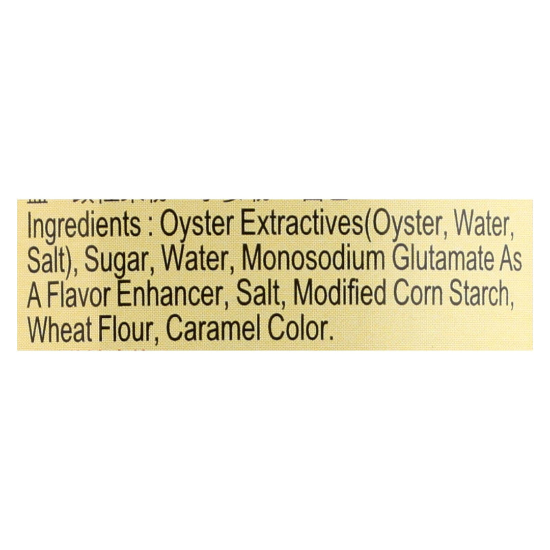 Lee Kum Kee Sauce - Oyster Sauce - Case Of 12 - 9 Oz. - Maras Green