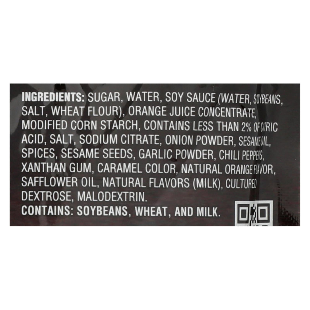 Lee Kum Kee Sauce - Ready To Serve - Orange Chicken - 8 Oz - Case Of 6 - Maras Green