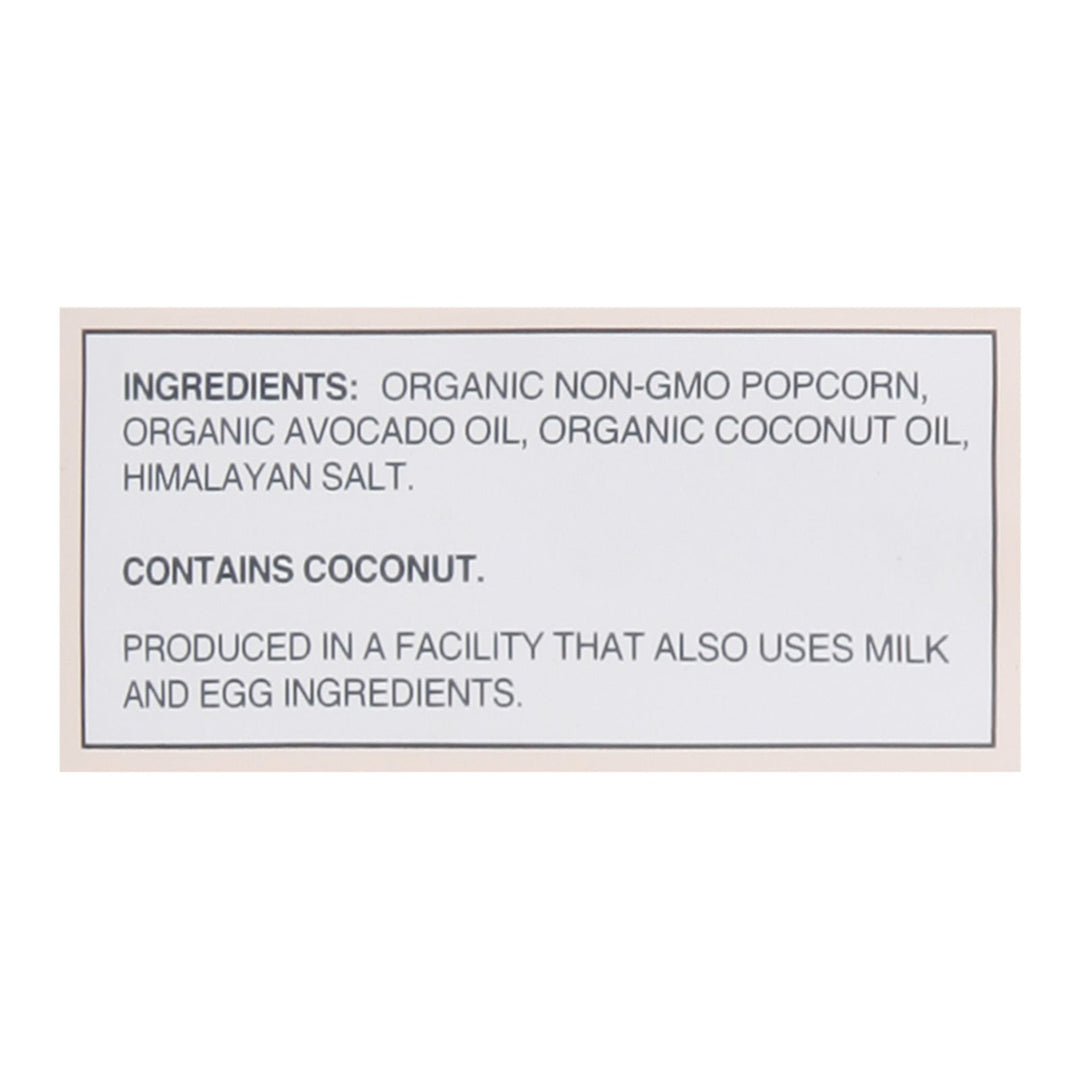 Lesser Evil - Popcorn Avocado - licious - Case Of 12 - 4.6 Oz - Maras Green