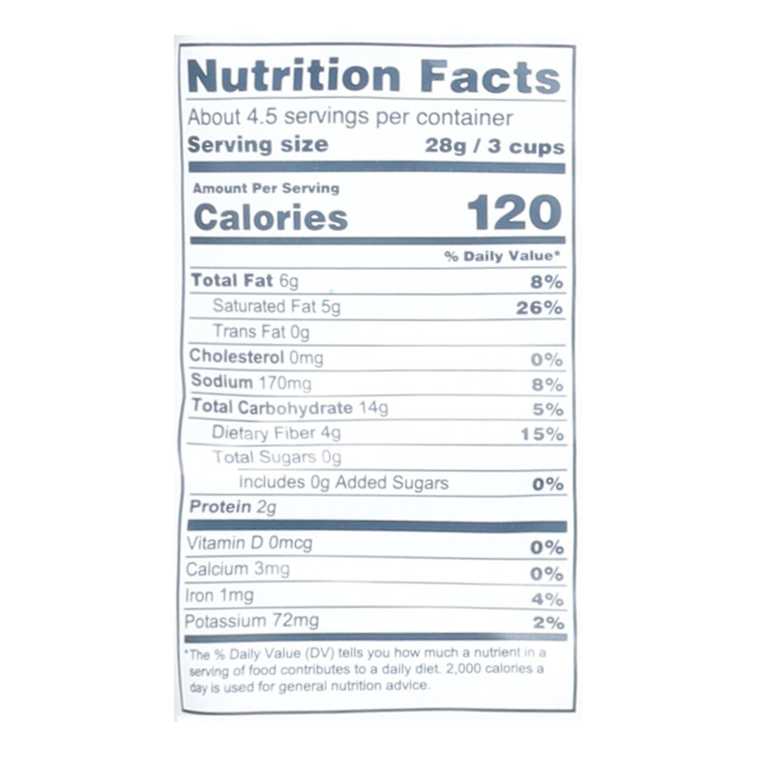 Lesser Evil - Popcorn Himlyn Gold - Case Of 12 - 4.6 Oz - Maras Green