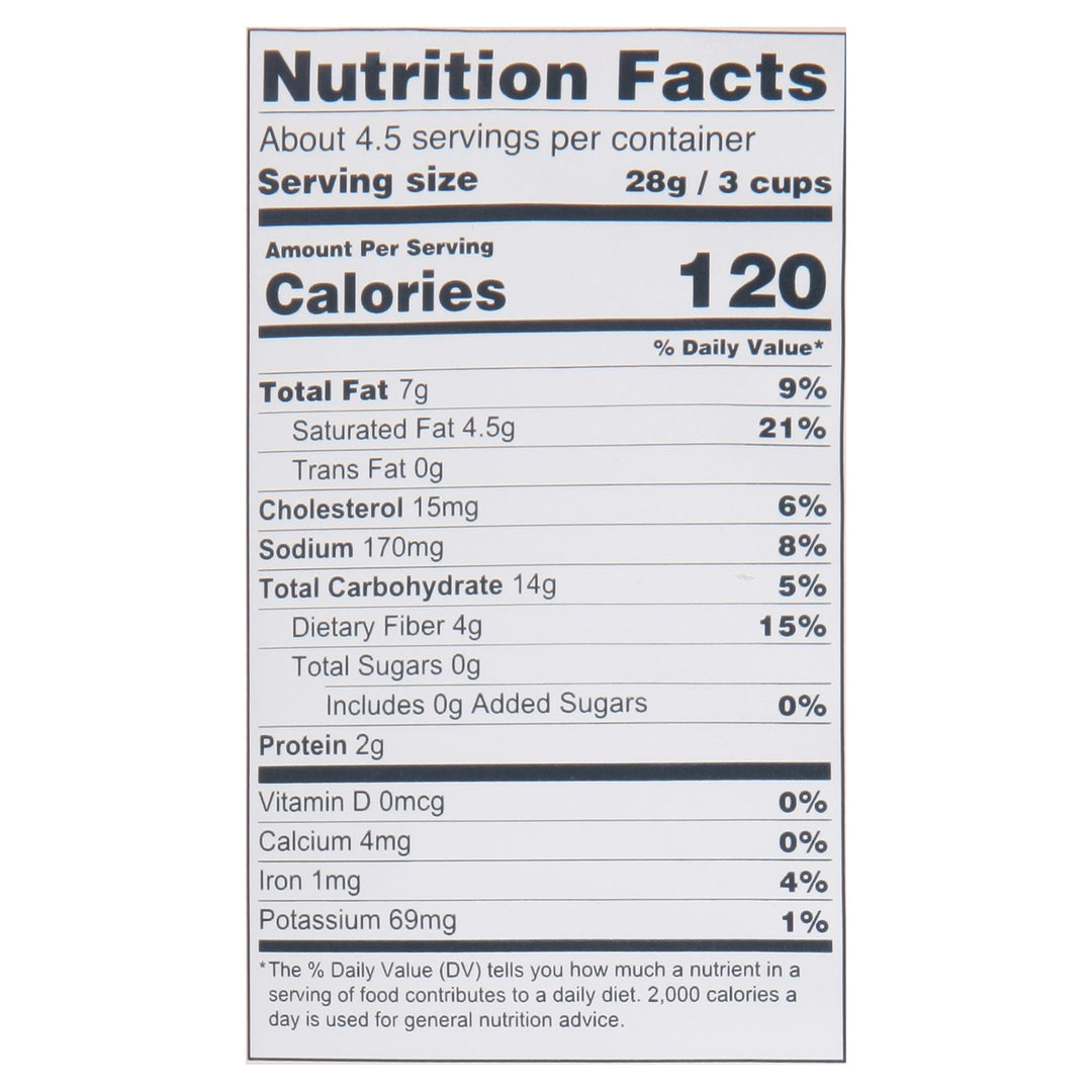 Lesser Evil - Popcorn Oh My Ghee - Case Of 12 - 4.6 Oz - Maras Green