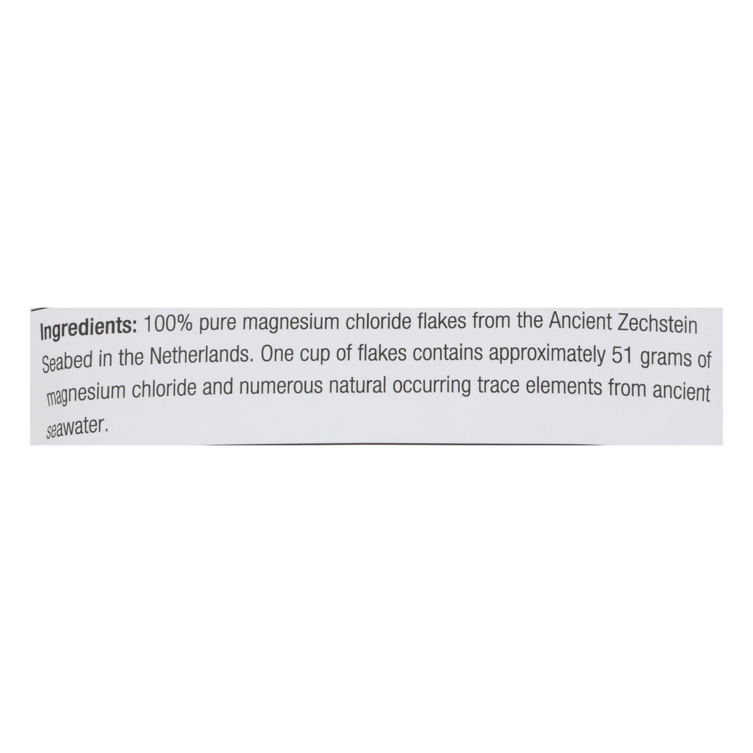 Life Flo - Magnesium Flakes Pure - 1 Each - 1.65 Lb - Maras Green