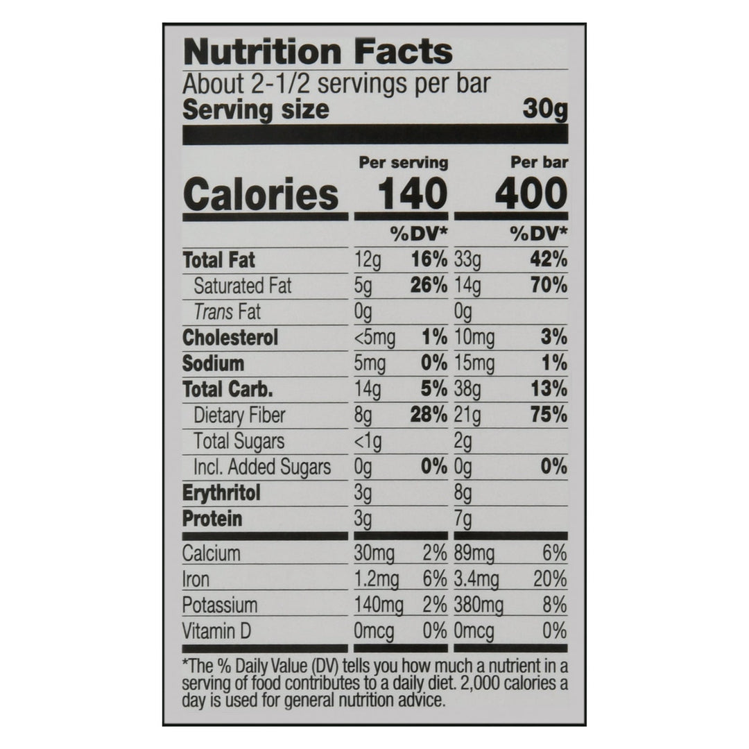 Lilys - Bar Chocolate 40% Hazelnut - Case Of 12 - 2.8 Oz - Maras Green