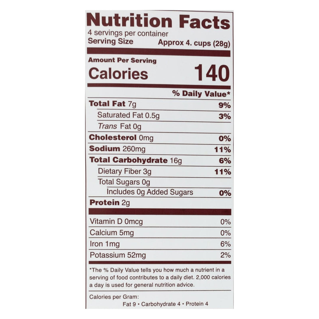 Live Love Pop - Popcorn Cheddar&sour Cream - Case Of 12 - 4.4 Oz - Maras Green