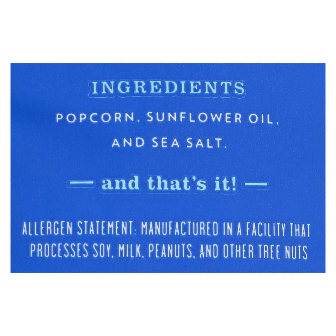 Live Love Pop - Popcorn Sea Salt - Case Of 24 - 1.0 Oz - Maras Green