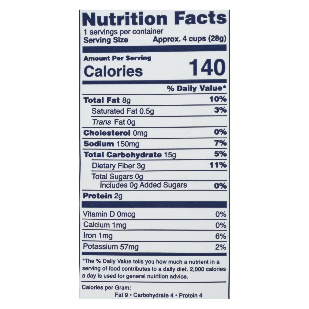 Live Love Pop - Popcorn Sea Salt - Case Of 24 - 1.0 Oz - Maras Green