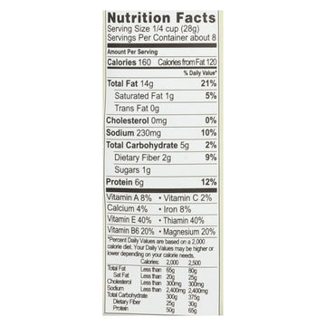 Living Intentions Organic Sprouted Seeds - Sunflower And Greens - Case Of 6 - 8 Oz. - Maras Green
