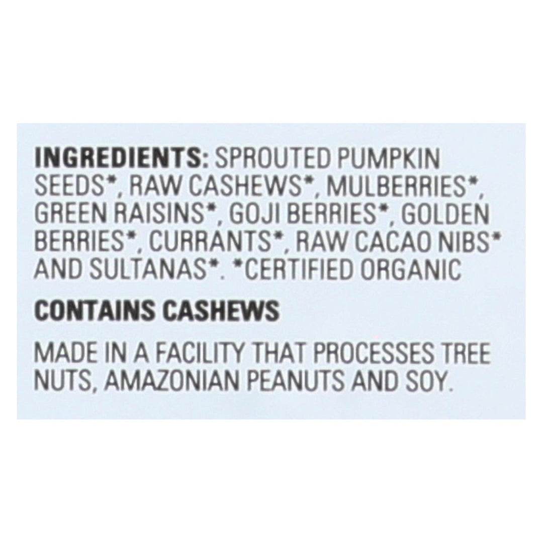 Living Intentions Organic Sprouted Trail Mix - Wild Berry - Case Of 6 - 7 Oz. - Maras Green