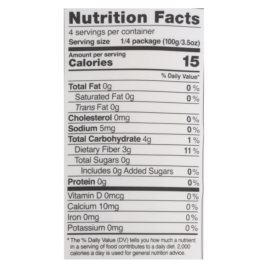 Liviva - Spaghetti Shiratki - Case Of 6 - 14.11 Oz - Maras Green