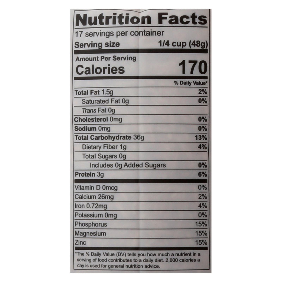 Lotus Foods Organic Rice - Brown Basmati - Case Of 6 - 30 Oz - Maras Green